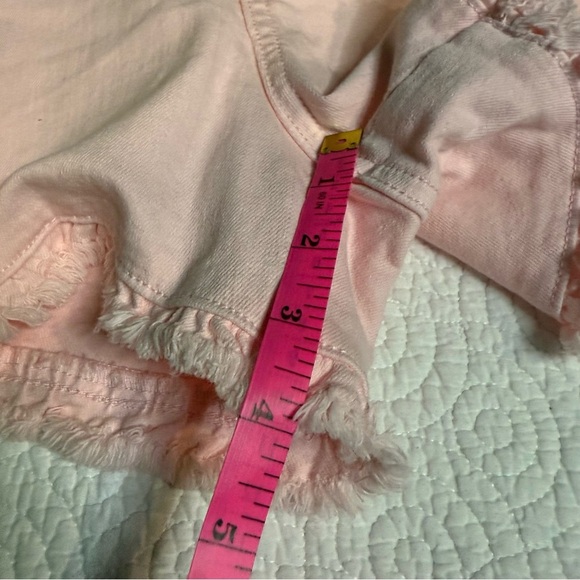 NWT Lilly Pulitzer Pink Jean Shorts size 0 - Picture 8 of 10